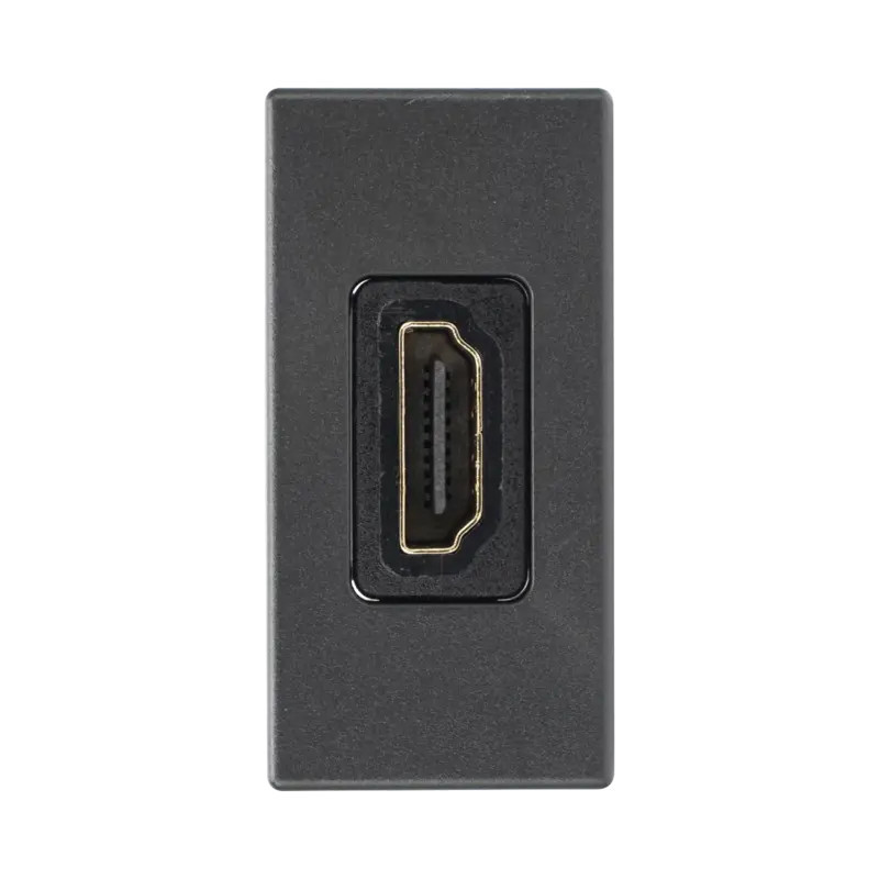 Módulo HDMI Hembra - Hembra Color Grafito - K Módulo HDMI Hembra - Hembra Color Grafito - K