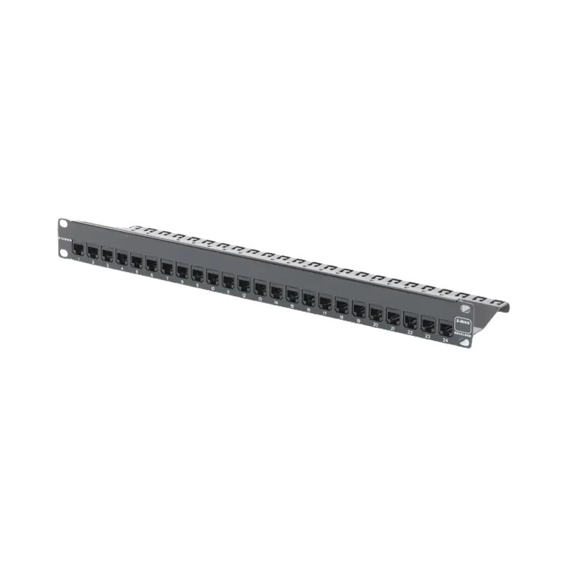 Patch Panel Z-MAX, Blindado, de 24 puertos, Modula Patch Panel Z-MAX, Blindado, de 24 puertos, Modula