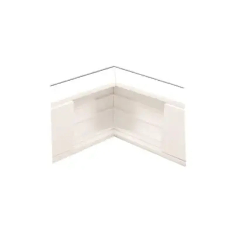 Esquinero interior en color blanco de PVC aut Esquinero interior en color blanco de PVC aut