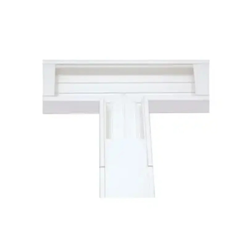 Sección en inTin color Blanco de PVC auto ext