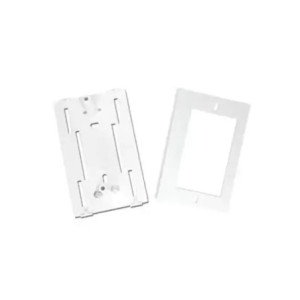 Soporte y tapa universal color blanco de PVC