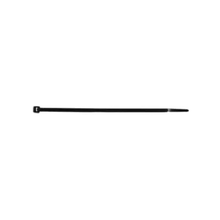 Cincho de nylon color negro, 48 x 190mm 100pz