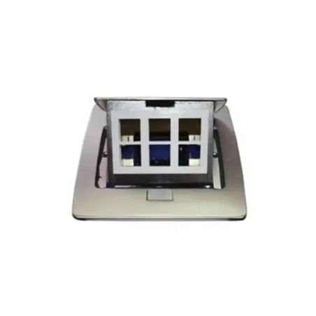 Mini caja de piso rectangular para datos y co