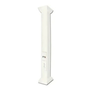 Pole Blanco de 3m para instalaciones eléctric
