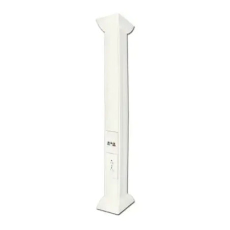 Pole Blanco de 3m para instalaciones eléctric