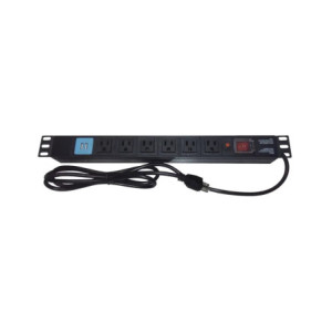 Tomacorriente Horizontal PDU de 6 contactos N