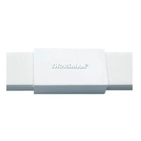 Pieza de unión color blanco de PVC auto extin