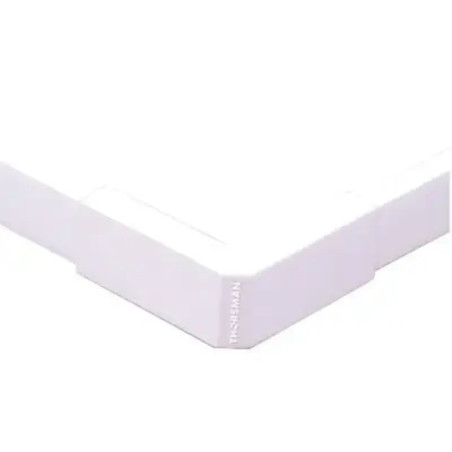Esquinero exterior blanco para canaleta TMK17