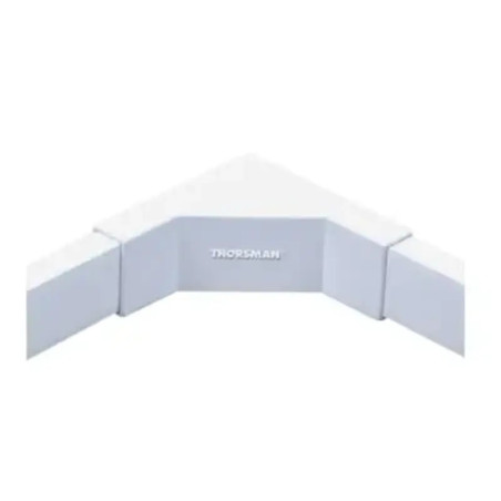 Esquinero interior color blanco de PVC auto e