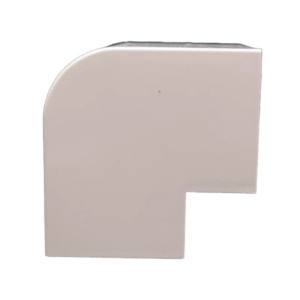 Esquinero Exterior Color Blanco de PVC Auto A
