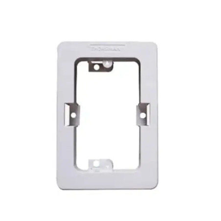 Caja sin fondo Universal, Color blanco de PVC