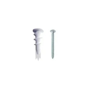 Kit de 10 taquetes autoperforables y 10 torni