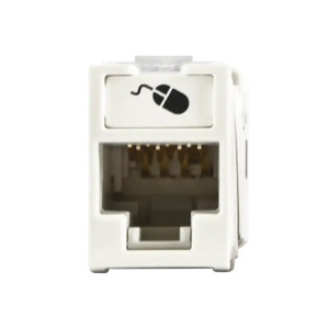 Jack UltraMAX Cat6A, UTP, Montaje híbrido en