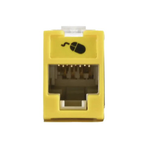 Jack UltraMAX Cat6A, UTP, Montaje híbrido en
