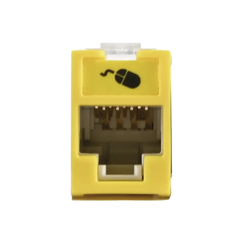 Jack UltraMAX Cat6A, UTP, Montaje híbrido en Jack UltraMAX Cat6A, UTP, Montaje híbrido en