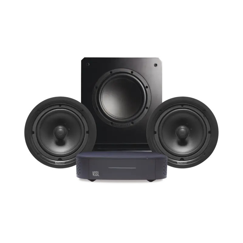 KIT Amplificador VSSL  A1X - 2 Bocinas de Tec