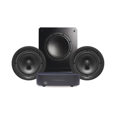 KIT Amplificador VSSL  A1X - 2 Bocinas de Tec