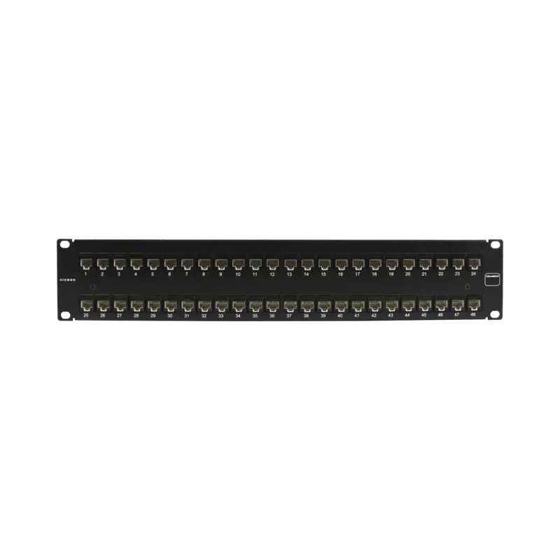 Patch Panel UltraMAX UTP, Precargado con Jack Patch Panel UltraMAX UTP, Precargado con Jack
