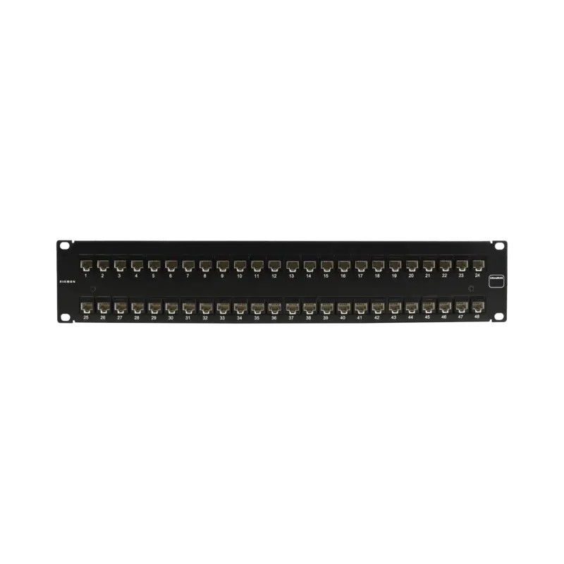Patch Panel UltraMAX UTP, Precargado con Jack Patch Panel UltraMAX UTP, Precargado con Jack