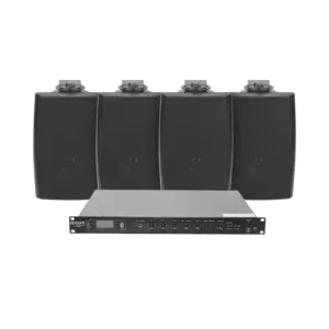 KIT de Amplificador de Audio 120W para Rack  4 Alt KIT de Amplificador de Audio 120W para Rack  4 Alt