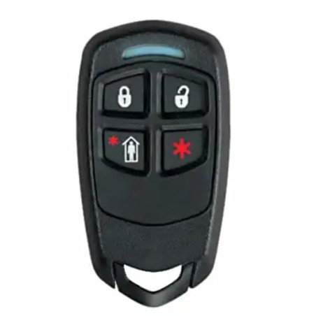 Control remoto tipo llavero de 4 botones con