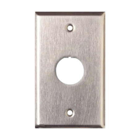 Placa de Pared Reforzada, de Acero Inoxidable