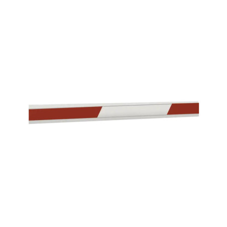 Brazo Rectangular de 7 mts para barrera FAAC