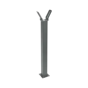 Descansa brazo para plumas de barrera vehicular