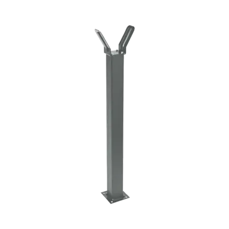 Descansa brazo para plumas de barrera vehicular