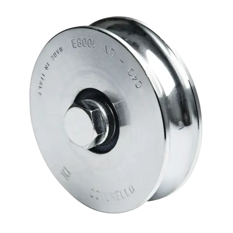 Rueda de 12 cm SIN SoporteSoporta hasta 450 kgCana Rueda de 12 cm SIN SoporteSoporta hasta 450 kgCana