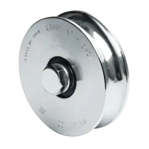 Rueda de 14 cm SIN SoporteSoporta hasta 550 kgCana