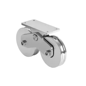 Rueda Doble de 12 cmCapacidad Para Puertas de hast