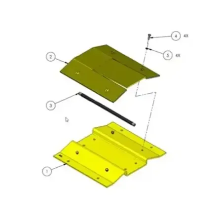 Adaptador de picos para barrera 1603-180Permite ag