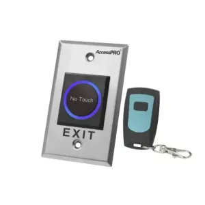 Botón de Salida sin Contacto con Control RemotoIlu