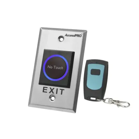 Botón de Salida sin Contacto con Control RemotoIlu