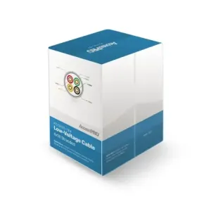 Bobina de 152 metros, 4 x 18 AWG, FRPVC, CM, para