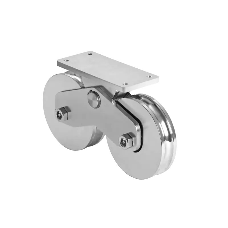 Rueda Doble de 16 cm - Capacidad Para Puertas Rueda Doble de 16 cm - Capacidad Para Puertas