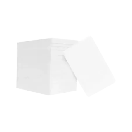 Paquete de 100 tarjetas PVC