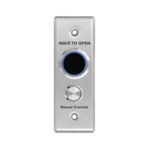 Botón de Salida Doble con Aro IluminadoIP65Diseño