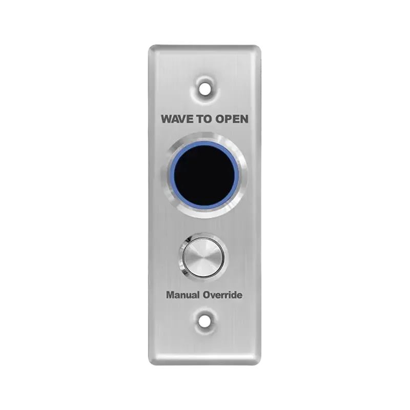 Botón de Salida Doble con Aro IluminadoIP65Diseño