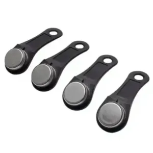 Ficha de contacto color negro para guardia, uso en