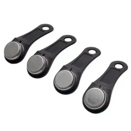 Ficha de contacto color negro para guardia, uso en