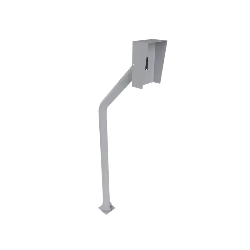 Base tipo tubular para instalación de Lectora RFID Base tipo tubular para instalación de Lectora RFID