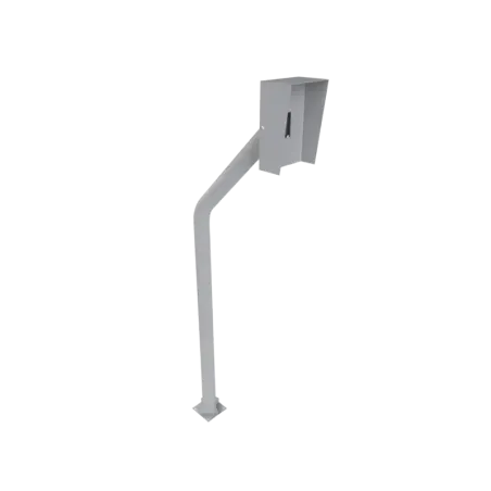 Base tipo tubular para instalación de Lectora RFID