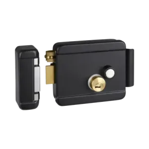 Cerradura Eléctrica con Botón de SalidaIncluye Lla