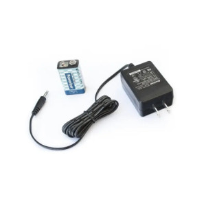 Cargador y bateria recargable de 9 Vcc para d