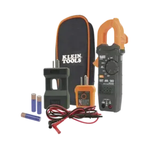 Kit de Amperímetro de Gancho 400A CA con Probador