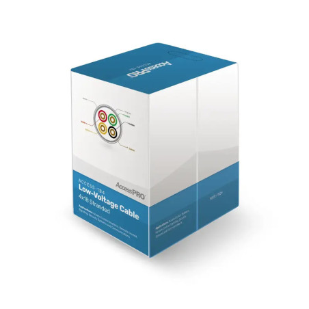 Bobina de 152 metros 4 x 18 AWG FRPVC CM