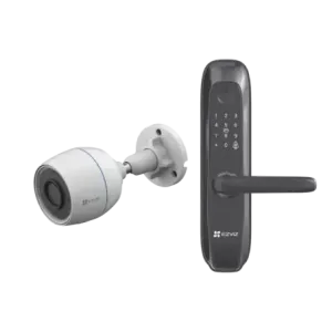 Kit de Cerradura Inteligente con Cámara IP Wi-Fi m