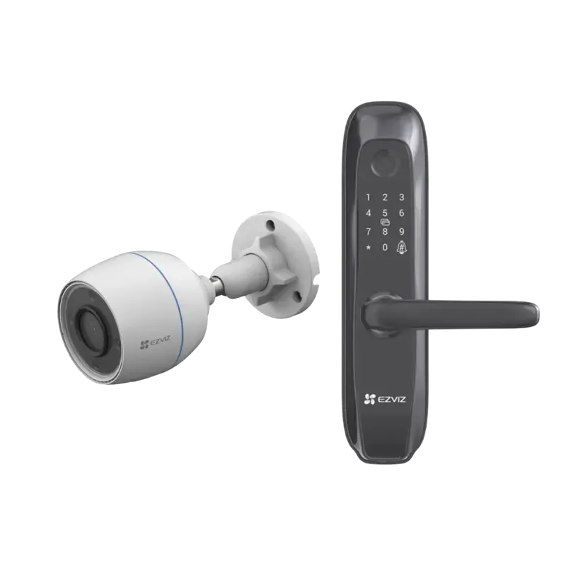 Kit de Cerradura Inteligente con Cámara IP Wi-Fi m Kit de Cerradura Inteligente con Cámara IP Wi-Fi m